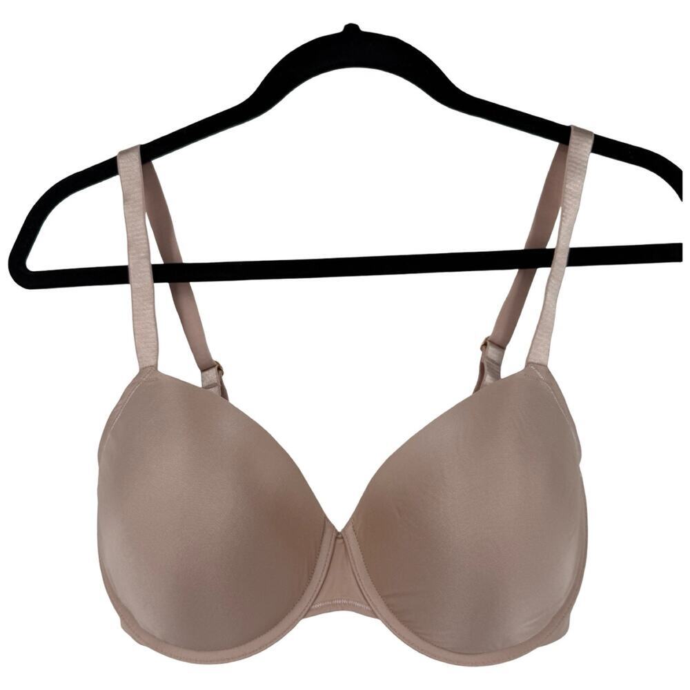 Natori 727279 Cushioned Comfort Contour Underwire Bra tan size 36DD 36E